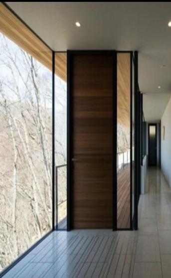 in other areas as well as bathrooms) Oak wood interior doors, floor to ceiling