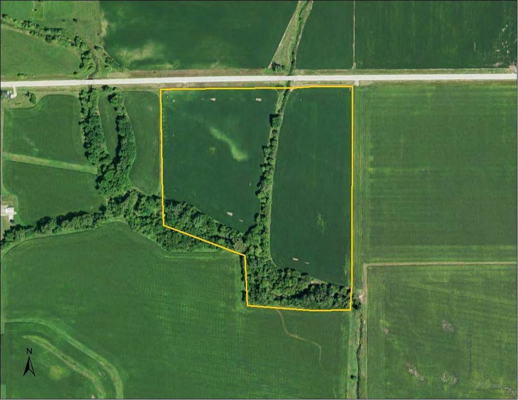 Aerial Photo: Parcel 4 Property Information Parcel 4-37 Acres m/l Location From Martelle: 3 miles east on County Road E45. Property is located on the south side of the road.