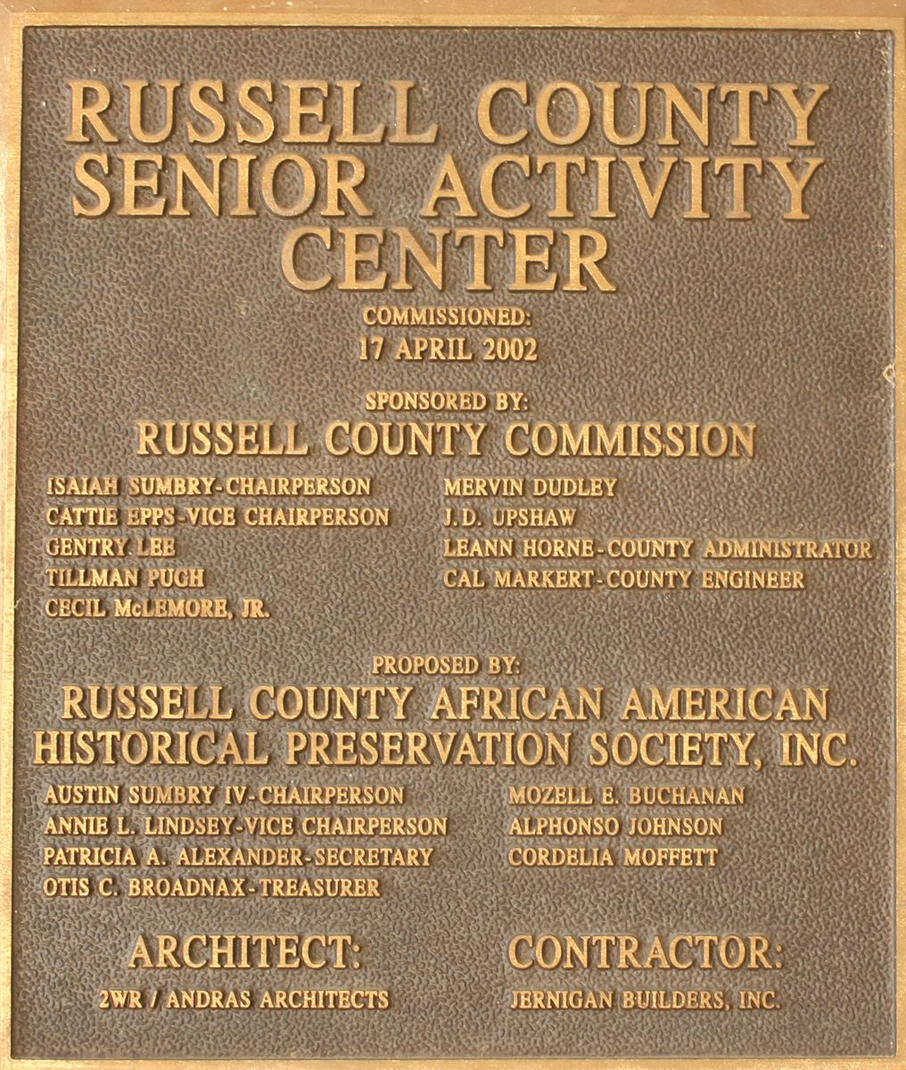 Lessee agrees to The Russell County Senior