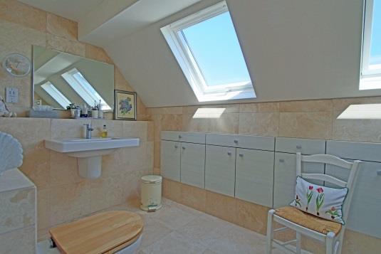 Velux window to front.