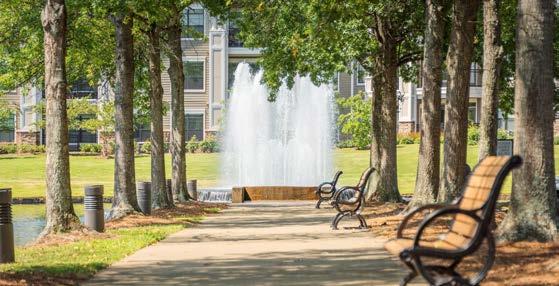 UNPARALLELED PARK AMENITIES Meridian Corporate Center, a premier 270-acre mixed use park in the heart of the Research Triangle, offers an unparalled park amenity package including: Recently