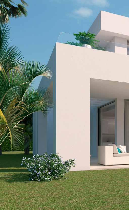 VILLA - MORERA (4 OR 5) The Morera 4 is larger than the Abeto 4 allowing the client to increase the size of the living area and the kitchen, whilst maintaining the same bedroom layout; one bedroom