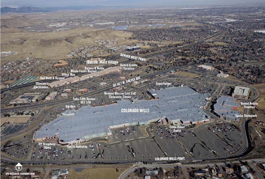 PROJECT OVERVIEW Colorado Mills is 10 miles west of downtown Denver at the intersection of