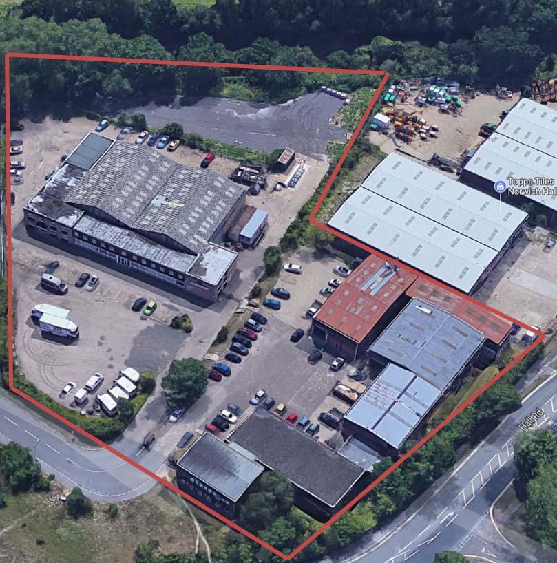 For sale Light Industrial / Storage units with offices Former Norfolk