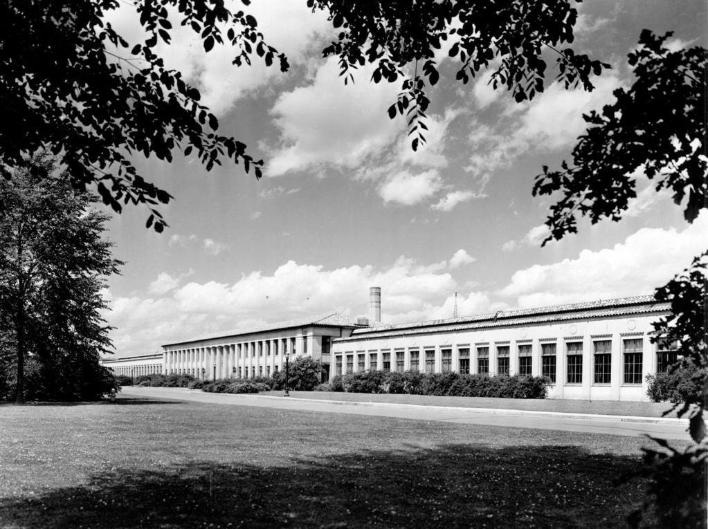 When completed, the Ford Engineering Laboratory housed all