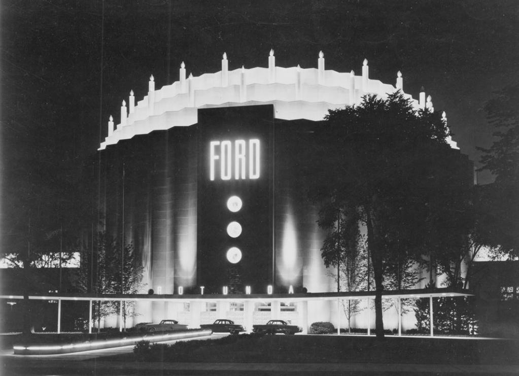 Ford Rotunda Building designed by Albert Kahn for Ford.