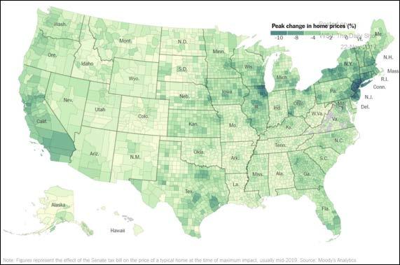 Impact of the Mortgage Interest Deduction by Geography Even