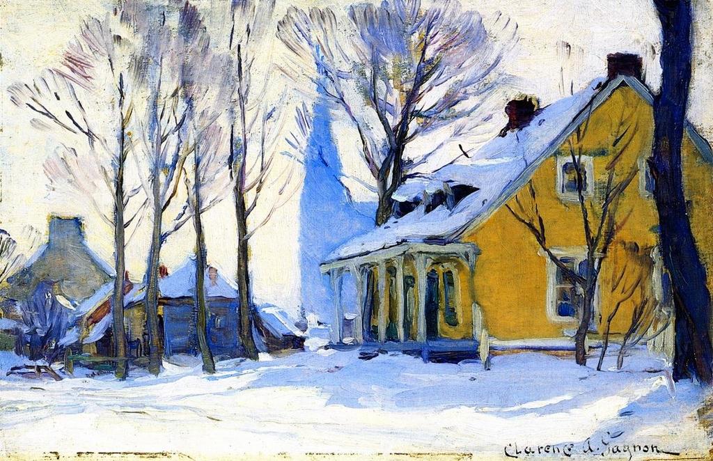 Clarence Gagnon Researched by Diane Wolford Sheppard Clarence Gagnon was born in Saint-Rose, near Montréal, on 8 November 1881. He studied at the Art Association of Montréal in 1897.