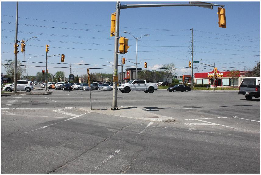 Street view of the corner of Merivale Road and West