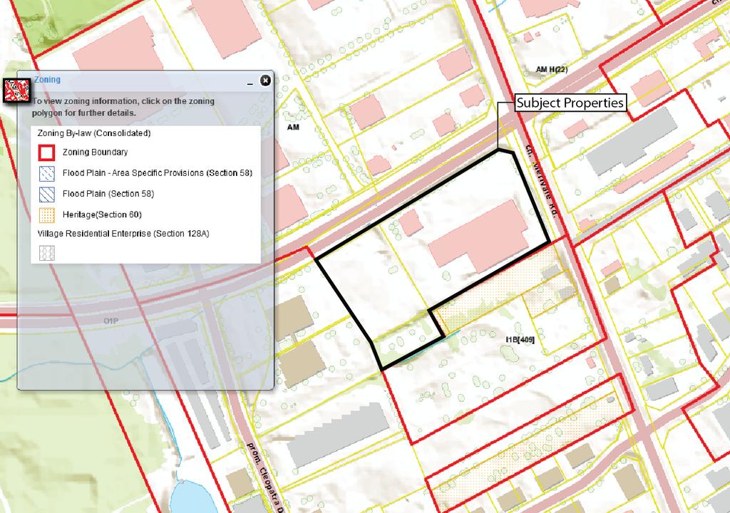 6.0 The City of Ottawa Zoning By-law 2008-250 6.1 The Current Zoning The current zoning of the subject site is AM Arterial Mainstreet under the City of Ottawa Comprehensive Zoning By-law 2008-250.