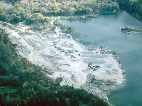 Subject: Brookfield Quarry Property, CT, 2004 Crushed stone: granitic gneiss, dolomitic marble meets all CT DOT specs