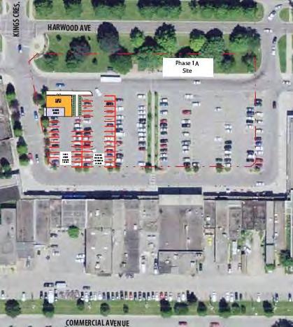 Interim On-Site Parking Strategy Sales Phase (Pre-construction) Approximately 8 parking spaces