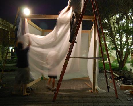 DESIGN The concept behind our Sukkah was for it