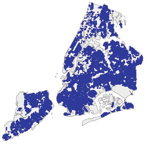 Sales of homes affordable to Low-Income and Moderate-Income households are concentrated outside of Manhattan.