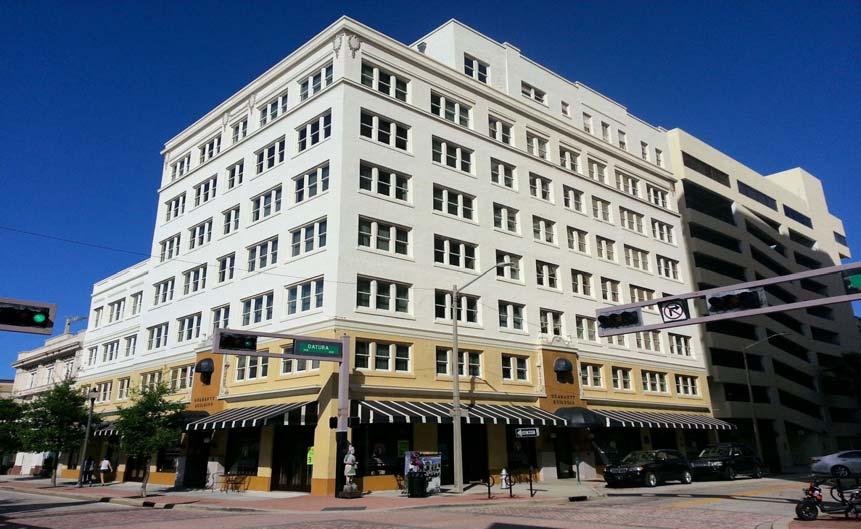 Office Condo Units for Sale or Lease in the Guaranty Building 120 South Olive Avenue, West Palm Beach, Florida 33401 PROPERTY HIGHLIGHTS: 38,372 ± SF, 8 story, office building located in heart of the