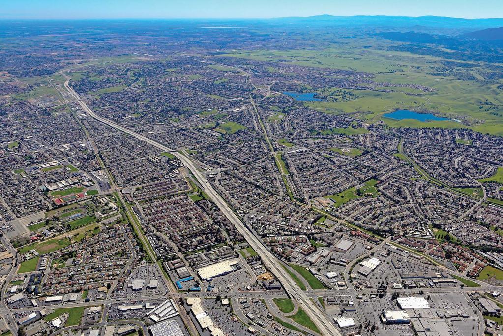 AERIAL EAST VIEW BRENTWOOD Antioch Medical Center DEER VALLEY HIGH