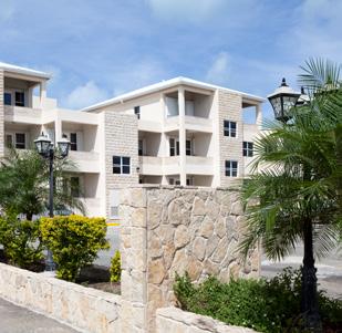 AMOR VILLAS GROUP 1 Amor Villas is a beautiful, 3-story complex composed of private one bedroom and two bedroom apartments.