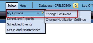 Module 1: User Interface Changing Your Password Overview You may initially be required to change your password, and depending on your system settings, you may be required to occasionally change your