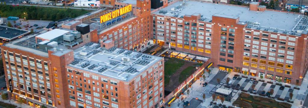 It is also within walking distance to Ponce City Market, one of the newest and most exciting mixed-use developments in the Southeast.