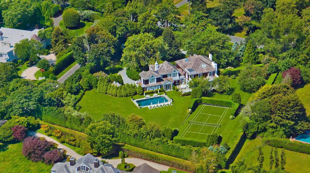 Set on a private road in the coveted Southampton Murray Compound, sits this 8,000 SF+/- traditional home on two manicured acres with deeded ocean access.