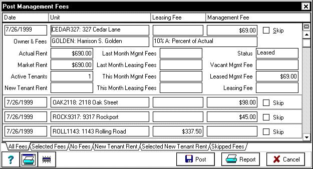 202 AR Accounts Receivable Compile Management Fees PROMAS Landmaster Training 2002 Monthly Procedures : 6 Exercise Compile a list of management fees, view and post them 1.