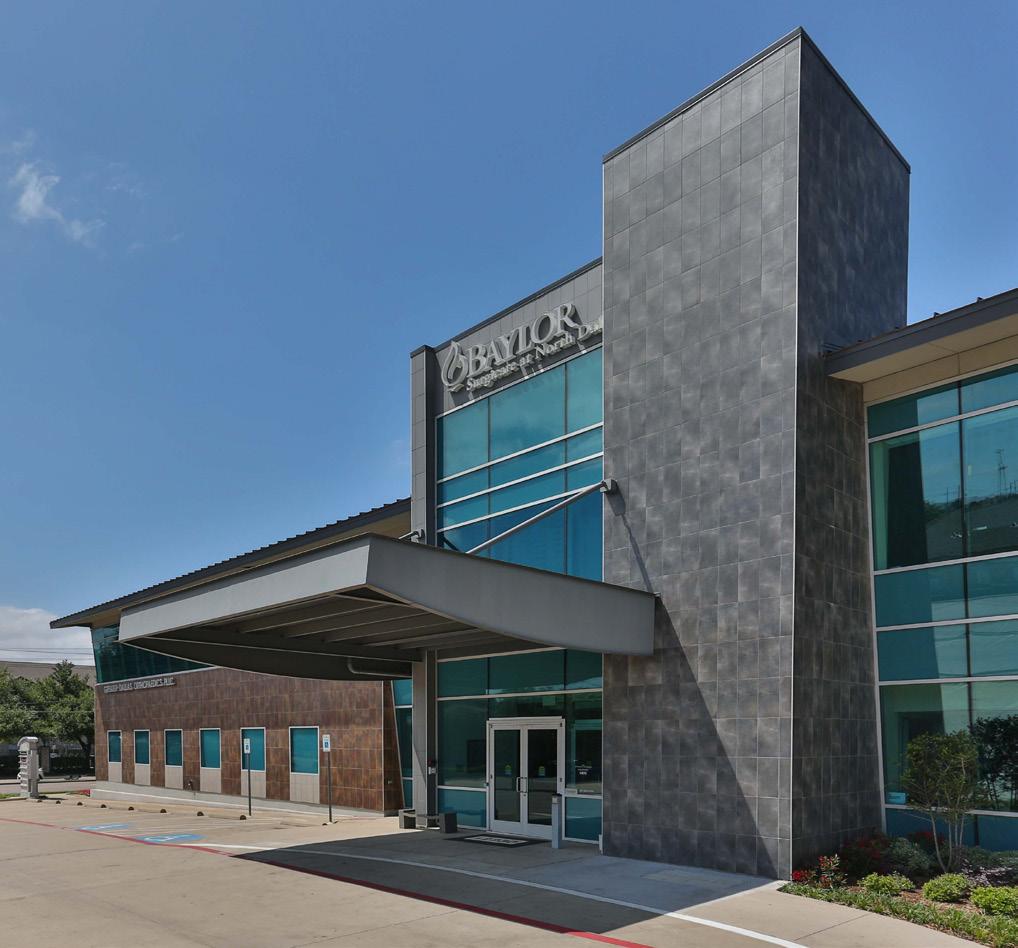 Long-Term Tenant Commitments and Substantial Tenant Capital Investment A tenant at Coit Medical Center through June 2025, Baylor Surgicare at North Dallas has invested an estimated $4.