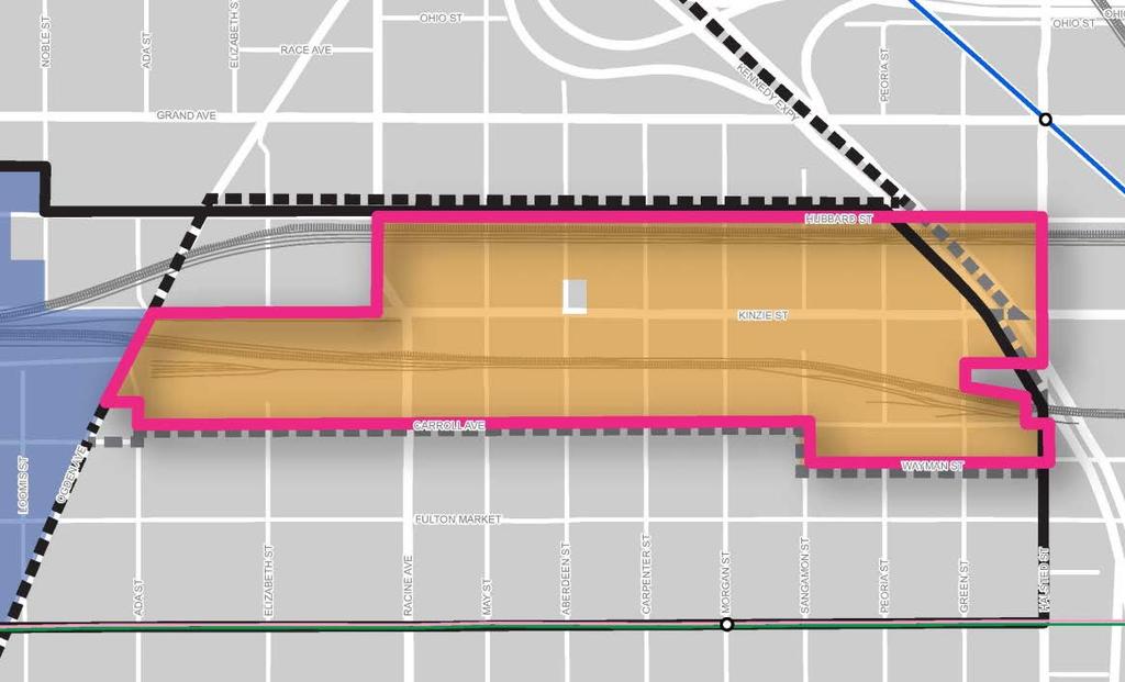 Proposed Zoning Changes (East Kinzie) 2 Property Owner/ Developer Actions Within the Kinzie Corridor Overlay District: Private property owners/developers are not required to seek a rezoning; existing