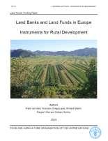Instruments and Information Tools to Assist Land Structure Reforms: the Galician Experience Prague 2010 -