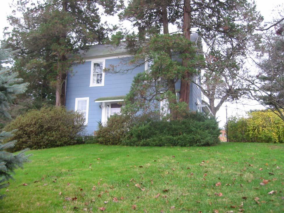 Figure 3: Front view of the Washington/Torreyson Farm House prior