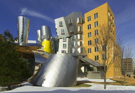 Another Gehry design is the Ray & Maria Stata Center, opened in 2004 at the Massachusetts Institute of Technology in Boston.