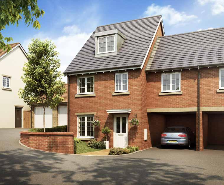 Mill Green The Wheatley 3 Bedroom home The Wheatley provides two and a half storeys of space for you to call home.