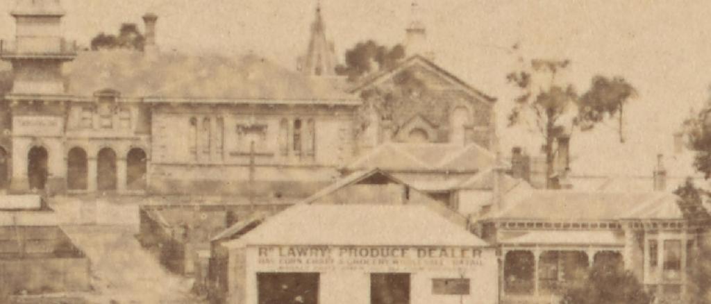 It appears that Wood quickly commenced construction of a house on the subject site, it being one of the earliest erected on the Wesleyan Reserve following its subdivision.