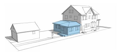 Accessory Dwelling Unit (MCA 2016-70540) May 30, 2017 Page 3 Attached: Unit is comprised of an addition, a new unit over an existing garage, or conversion of an attached garage.