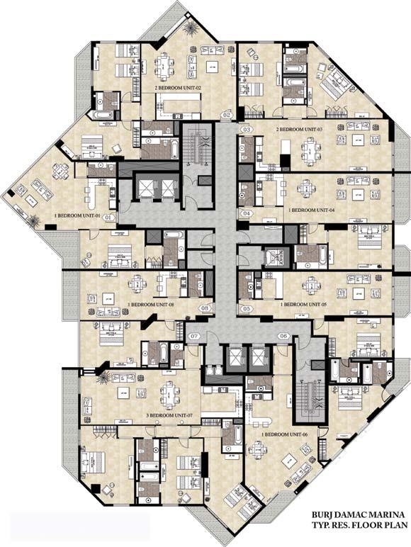 Typical Floor plan 4th Floor plan Disclaimer: All pictures, plans, layouts, information, data and details included in this brochure are indicative