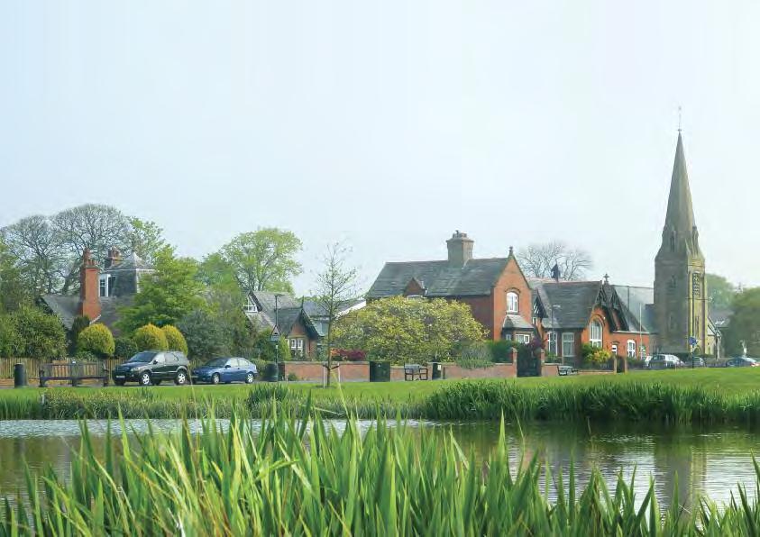 Lancashire's best kept village Wrea Green is a charming small