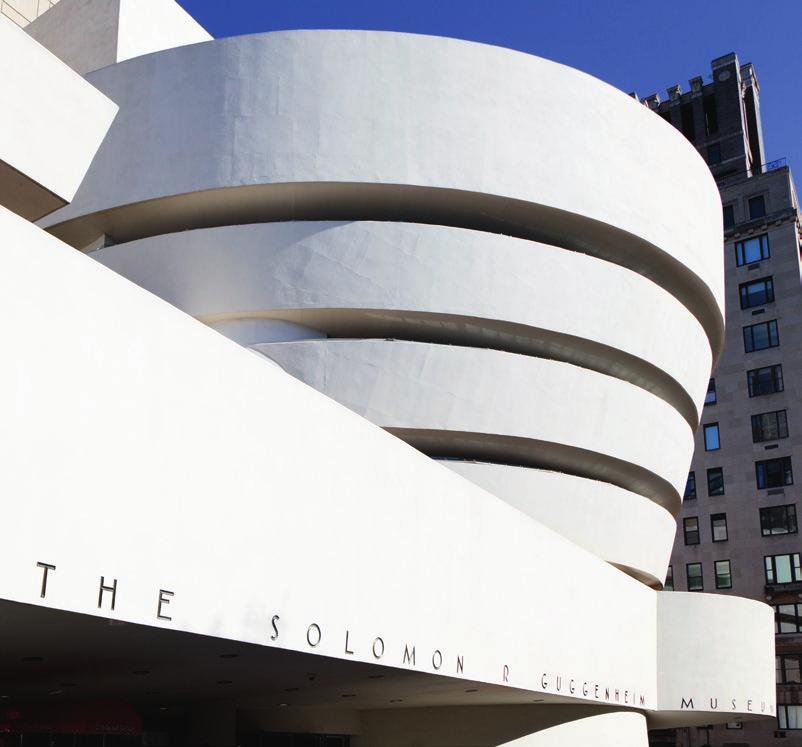 Guggenheim Museum launched the great age of museum architecture and proved that a