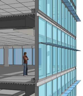 2 A-4 Curtain Wall Type B H 12' - 8" 2' - 8" 10' - 0" 9' - 8" CEILING BY TENANT PAINTED GWB SOFFIT ROLLER SHADE INTEGRATED INTO CURTAIN WALL SYSTEM 0' - 9" 7' - 7" 9' - 0" 2' - 6" 1' - 0" 12' - 6"