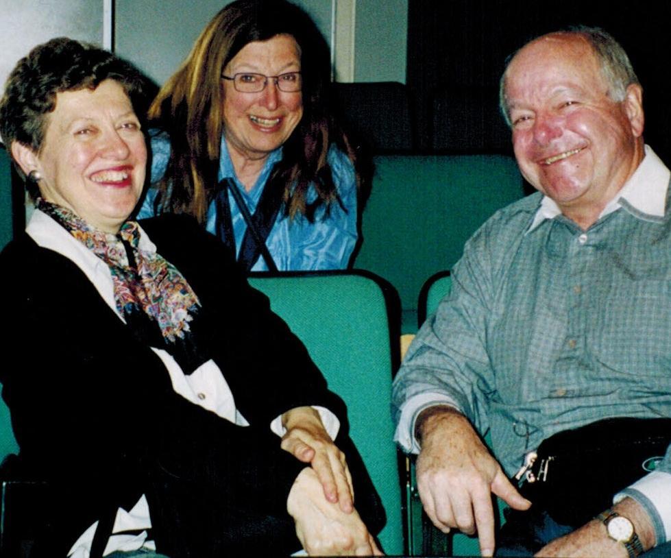 Jane and Peter Dickson, with Lynn