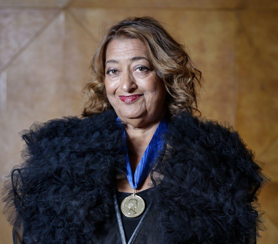 Royal Gold Medallist Dame Zaha Hadid, 1950-2016 Sophie Mutevelian continue both membership and cultural activities with equal vigour. Digital investment is crucially important for our future success.