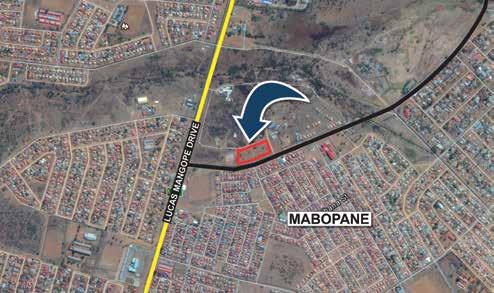 DEFAULT PURCHASER Zoned Development Land Web Ref: 107309 LOT 24 Off Lucas Mangope Drive, Mabopane