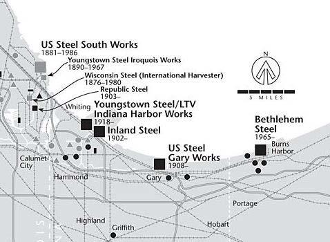 steel Chicago Area s Iron and Steel Industry