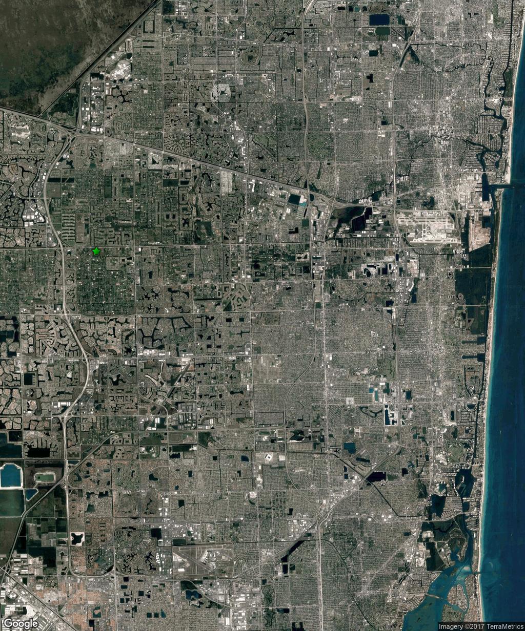 FOR SALE AERIAL MAP SUNRISE FLORIDA TURNPIKE PLANTATION DAVIE FORT LAUDERDALE FLL AIRPORT SOUTHWEST RANCHES PEMBROKE PINES CONTACT US CHRISTOPHER WOOD +1 954 745 5852 christopher.wood@cbre.