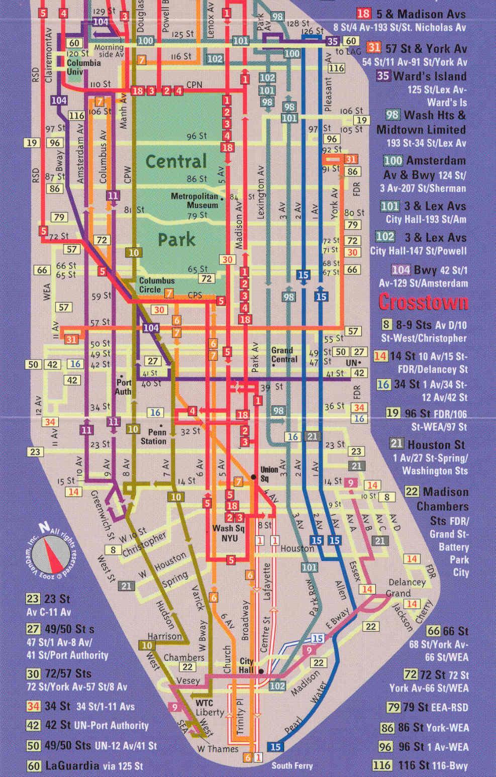 18 Bus Map 170