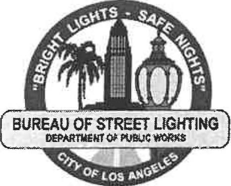 NOTICE TO PROPERTY OWNERS FOR THE FORMATION OF THE CITY OF LOS ANGELES STREET LIGHTING MAINTENANCE DISTRICT: LUCAS AVE. & BEVERLY BLVD. N0.
