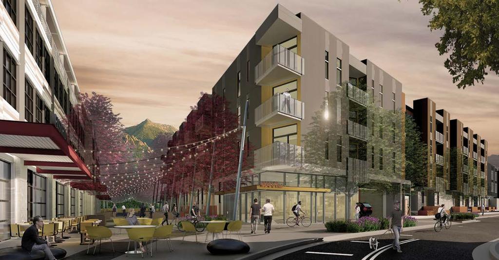THE RESIDENTIAL SPACE 200+ residential units Best-in-Boulder apartments and amenities