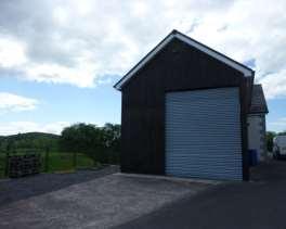 OUTSIDE Double Garage: Single garage: 28 2 x 26 10 Roller doors and side door entrance.