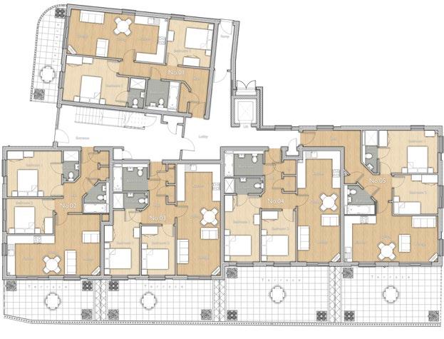 floor G PLOT DESCRIPTION m 2 ft 2 1 2 BED 2 BATHROOM - KITCHEN / DINER / LOUNGE - GARDEN TERRACE