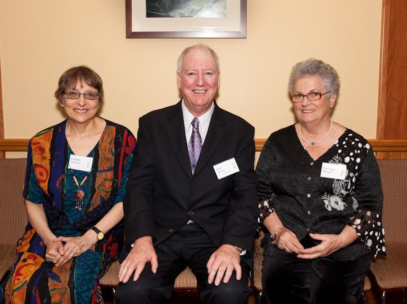 AUSTRALIAN ACCOUNTING HALL OF FAME 2011 INDUCTEES L-R - Louis Goldberg AO represented by his daughter