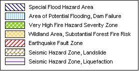 Map of Statutory Natural Hazards Map of Statutory Natural Hazard Zones This map is provided for convenience only to show the approximate location of the Property and is not