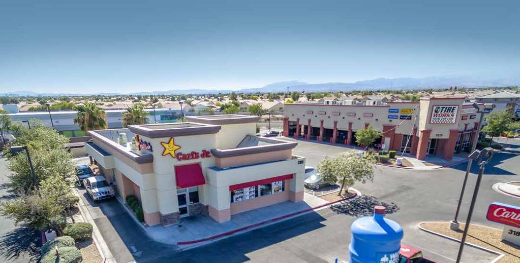 Overview Marcus & Millichap is pleased to present for sale a Carl s Jr with a drive-thru, adjacent to a Walmart-anchored shopping center with multiple national credit tenants, including Dollar Tree,